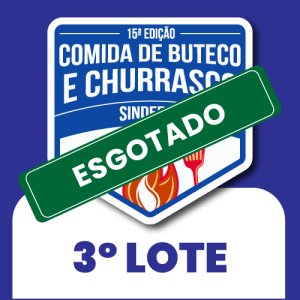 Convite 15ª Festa do Sindeess | 2025 - 3º LOTE