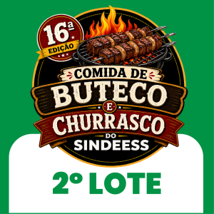 Convite 16ª Festa do Sindeess | 2026 - 2º Lote